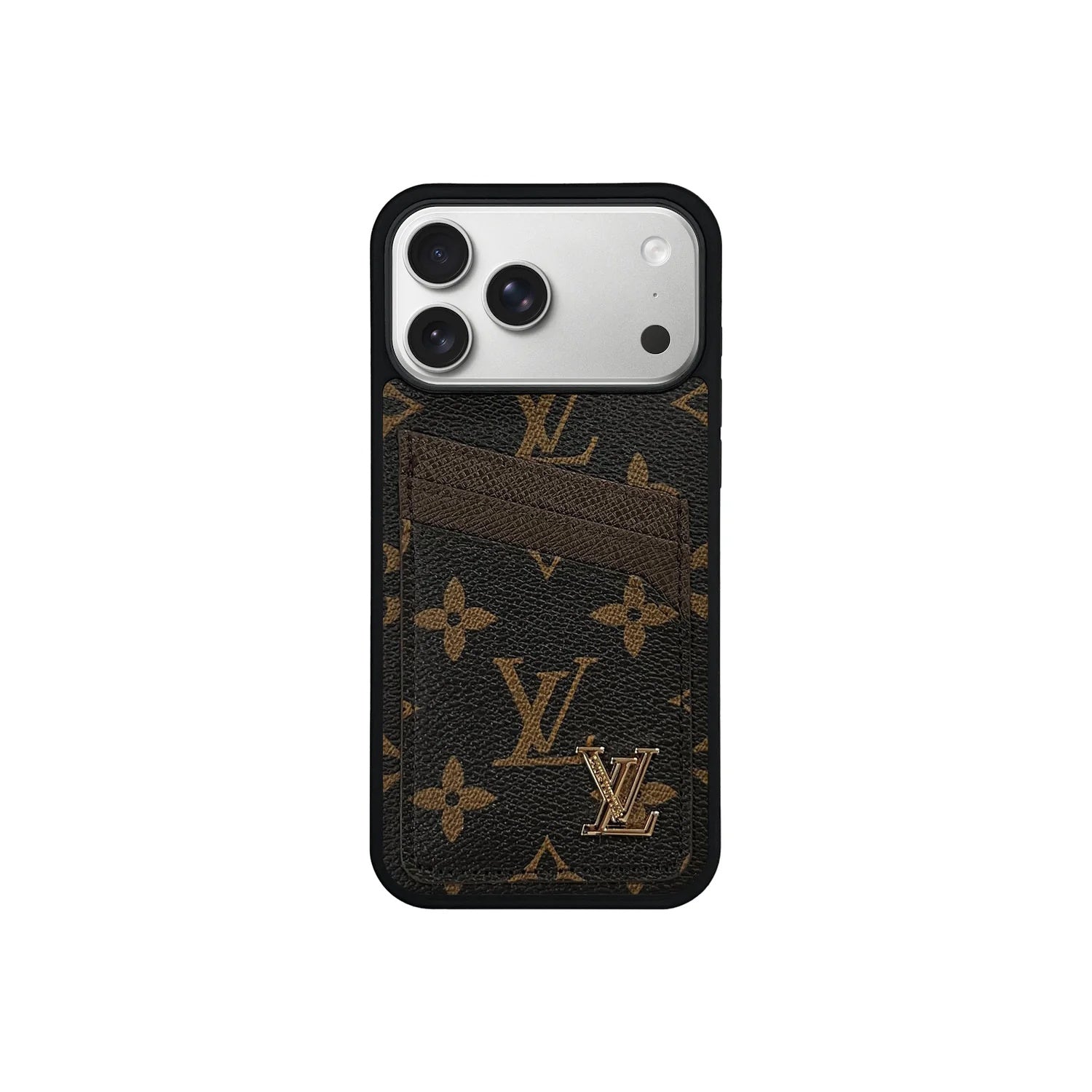 Brown Monogram Cardholder Fully Covered iPhone Case