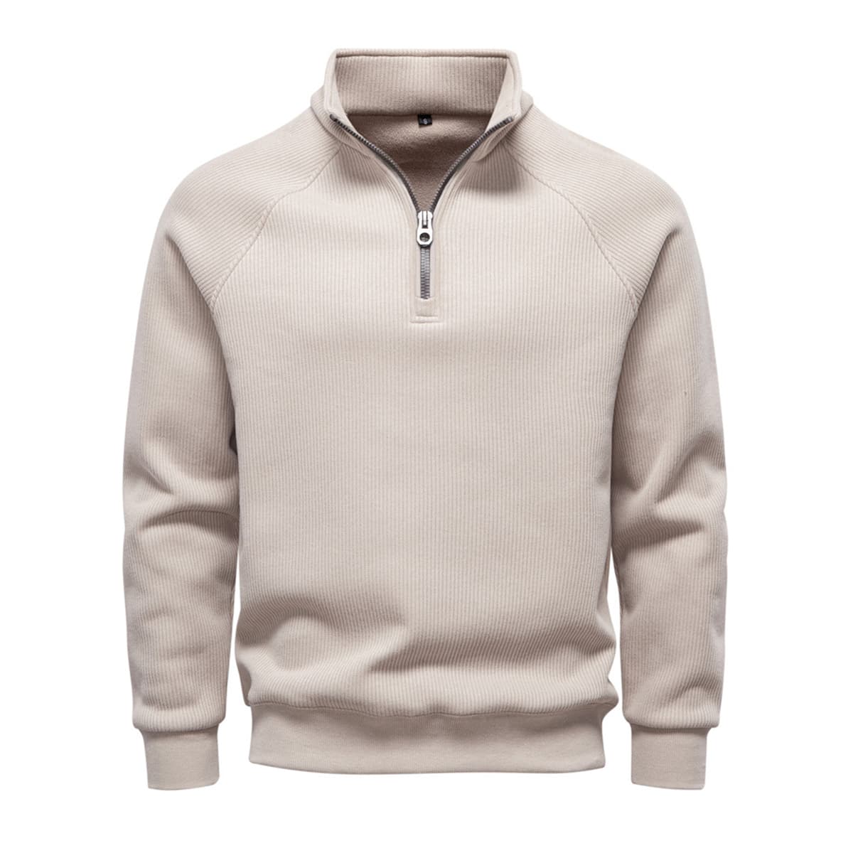 Men’s Half-Zip Stand Collar Sweatshirt