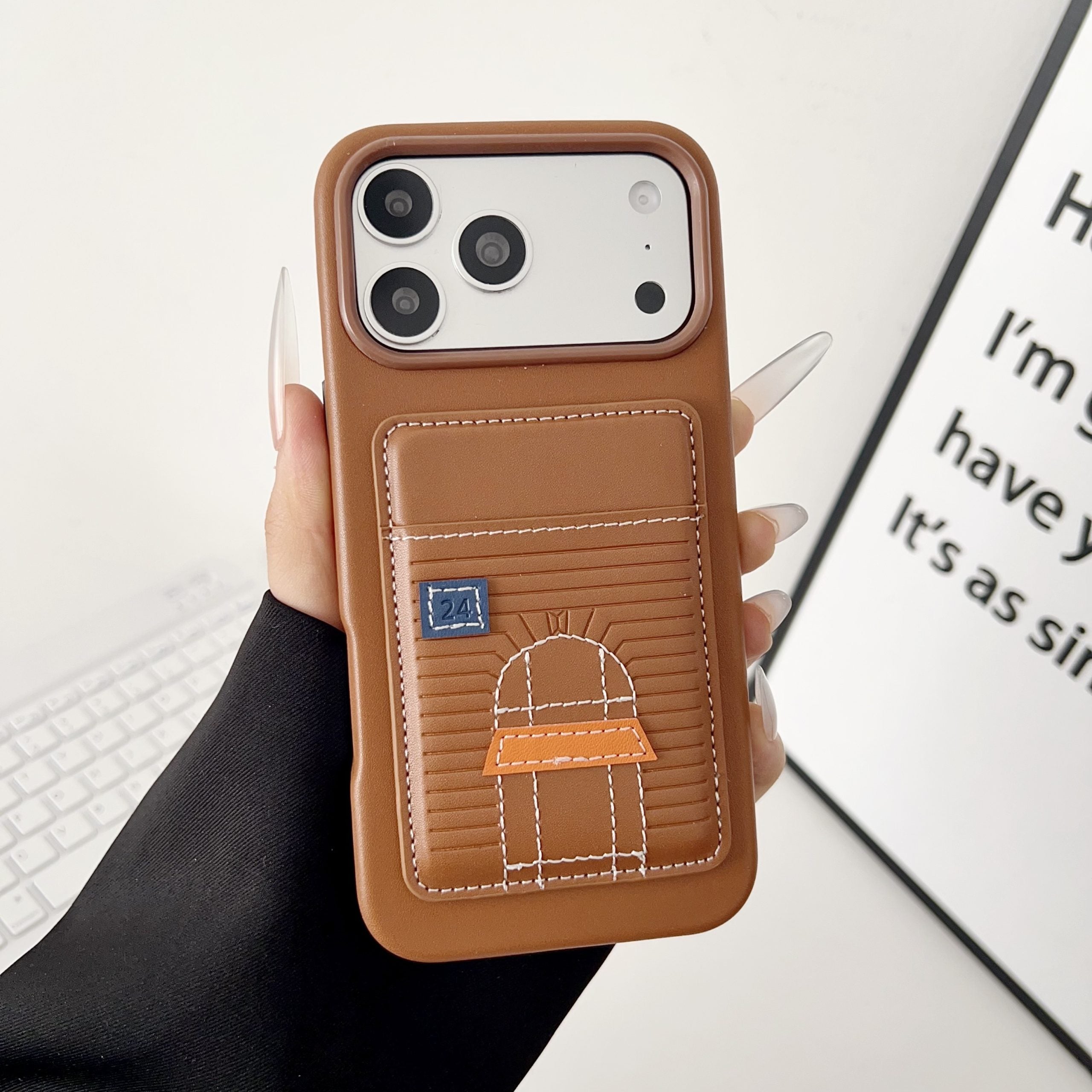 Card Holder Hermes iPhone Case 1317 / Pro / Pro Max