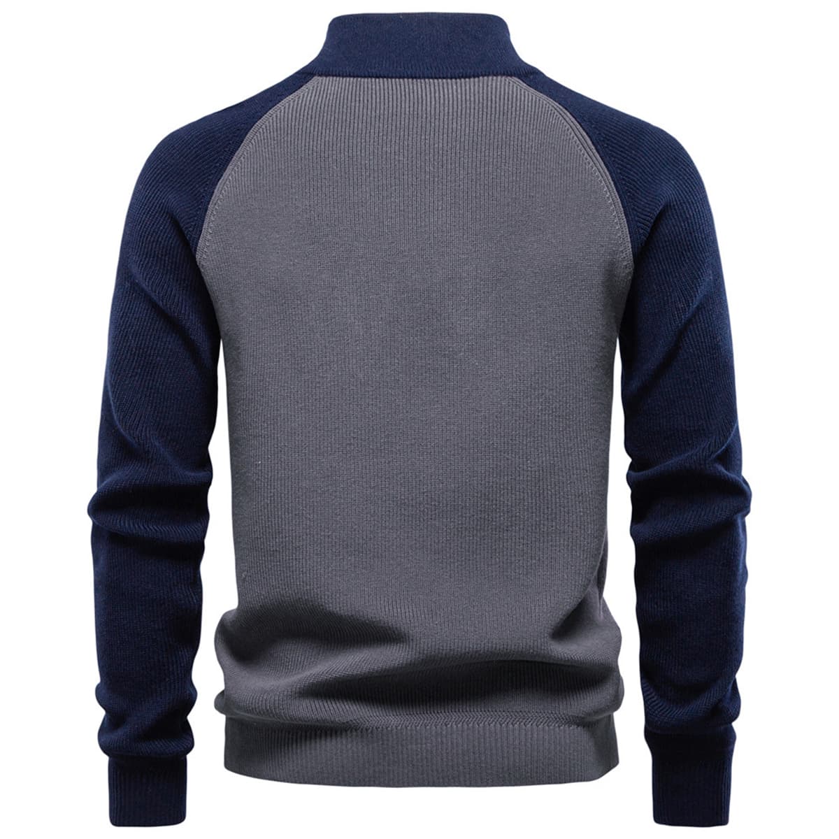 Men’s Colorblock Half-Zip Sweater