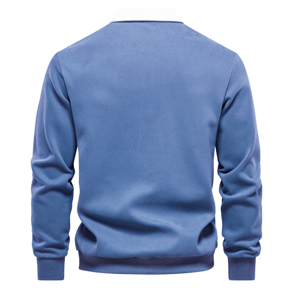 Men’s Polo Collar Sweatshirt