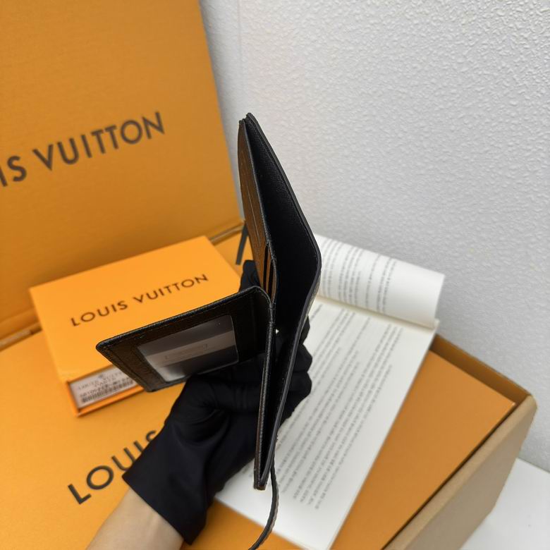 Luxury LV Wallet Brown Monogram Card Holder with Zipper