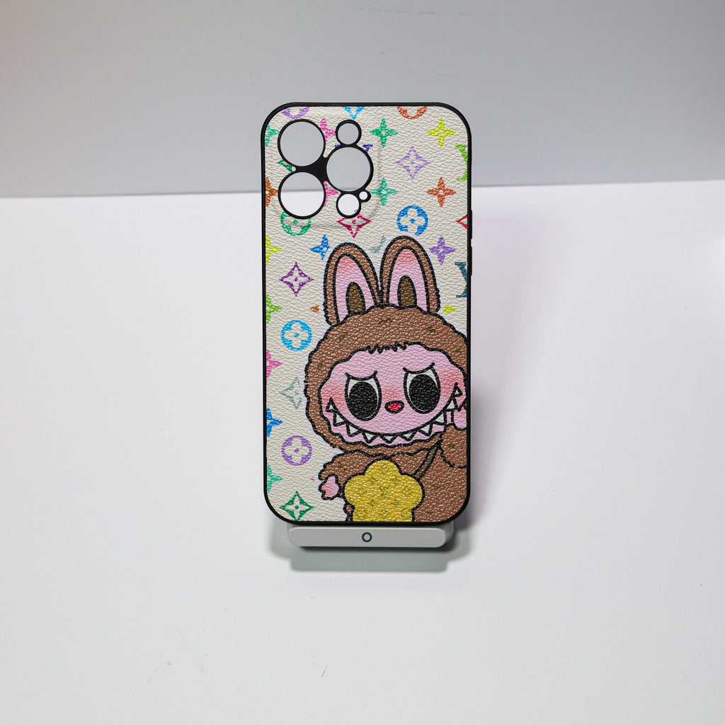 Labubu Big Face LV iPhone Case for 13 16 Pro Max Series