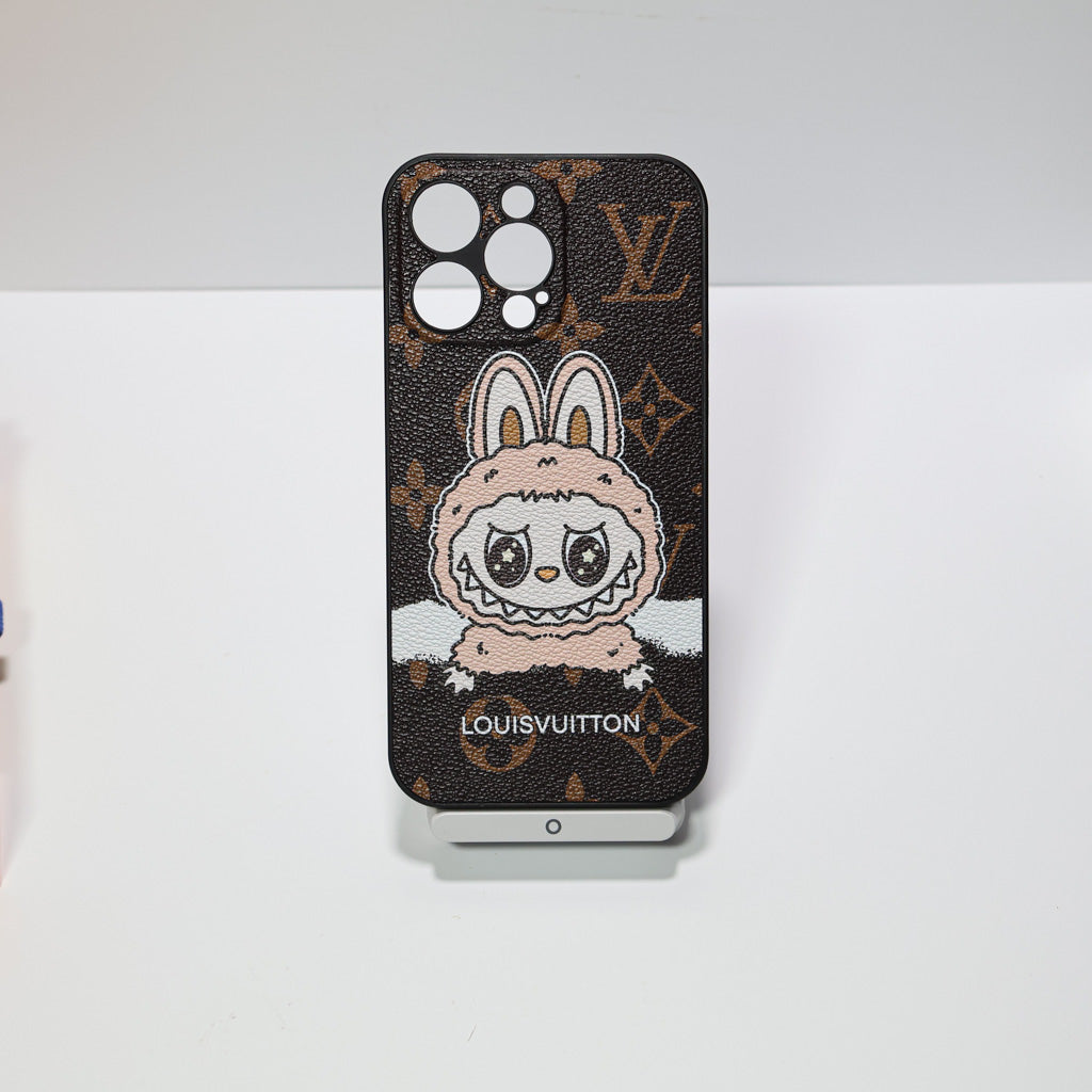 Labubu Big Face LV iPhone Case for 13 16 Pro Max Series