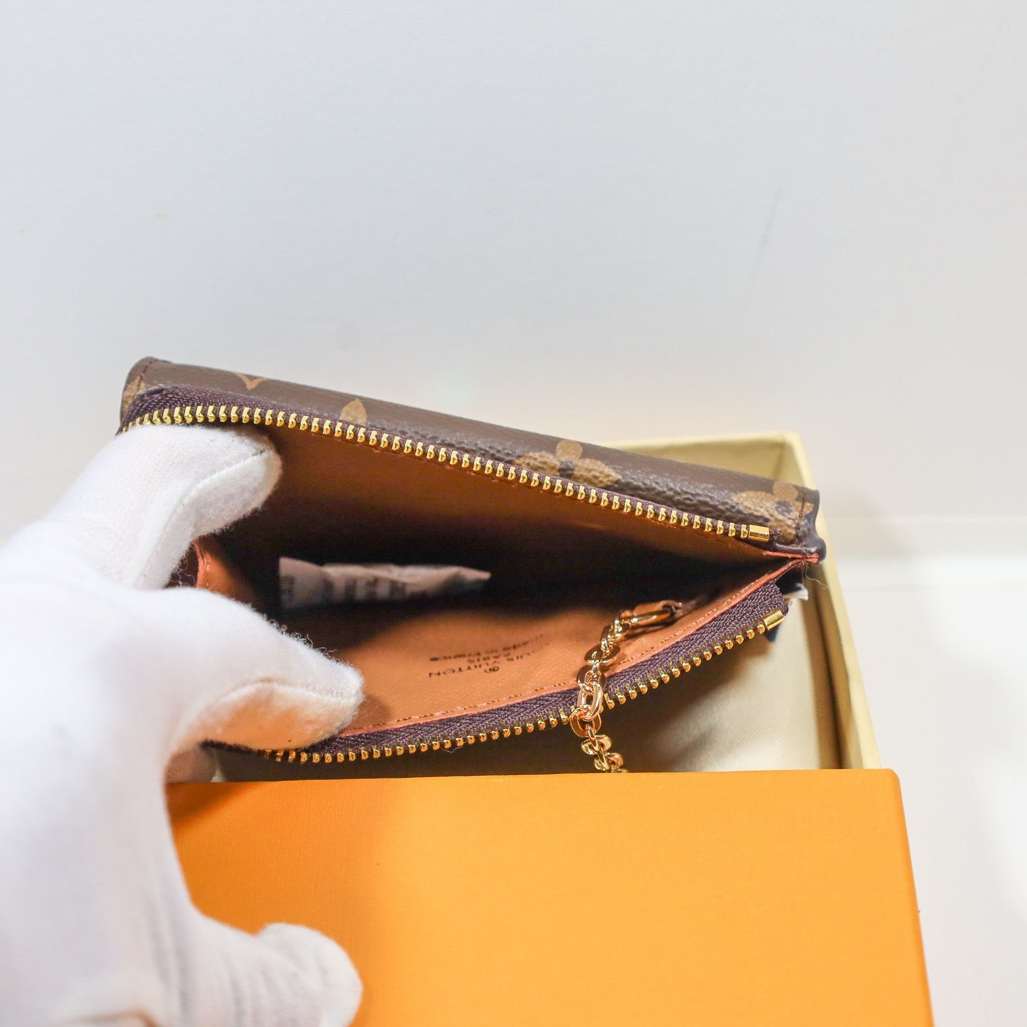 Card Holder Recto Verso LV Style