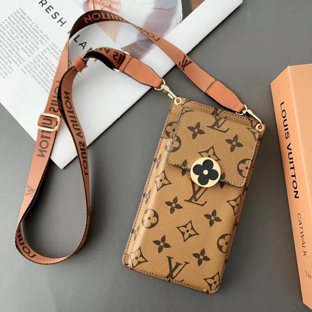 Louis Vuitton Phone Bag Crossbody Wallet & Card Holder