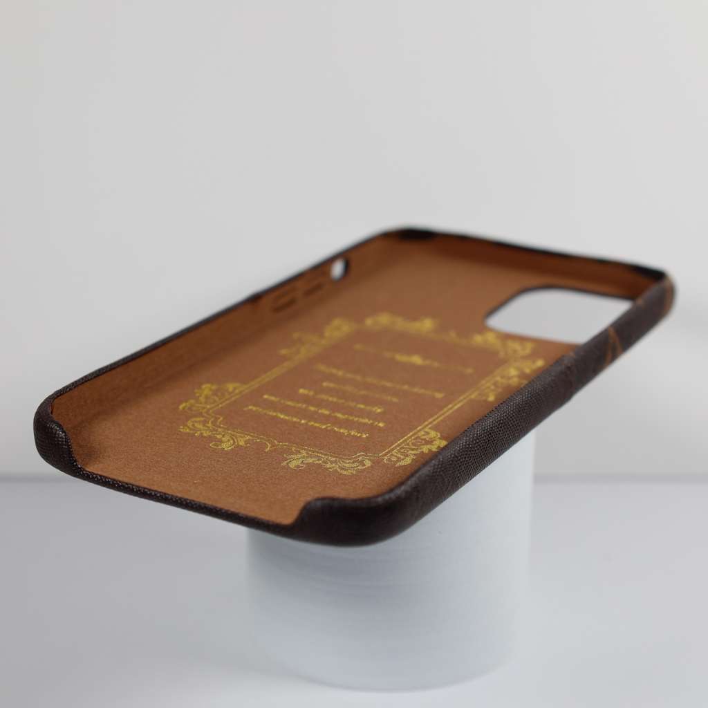LV Card Holder iPhone Case Brown iPhone X 11 12 13 14 Pro Max