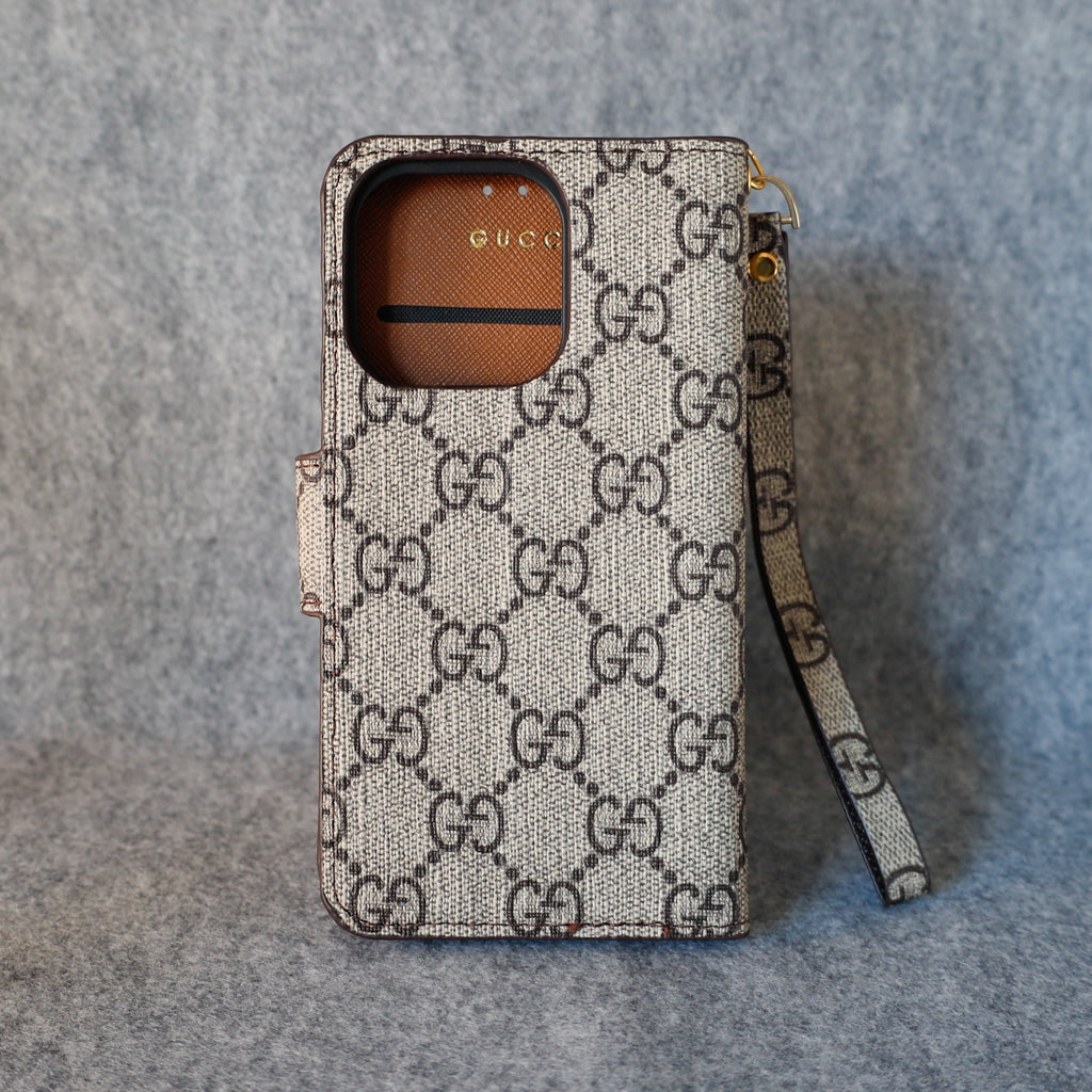 Gucci Phone Wallet Case 11 16 Pro Max Plus