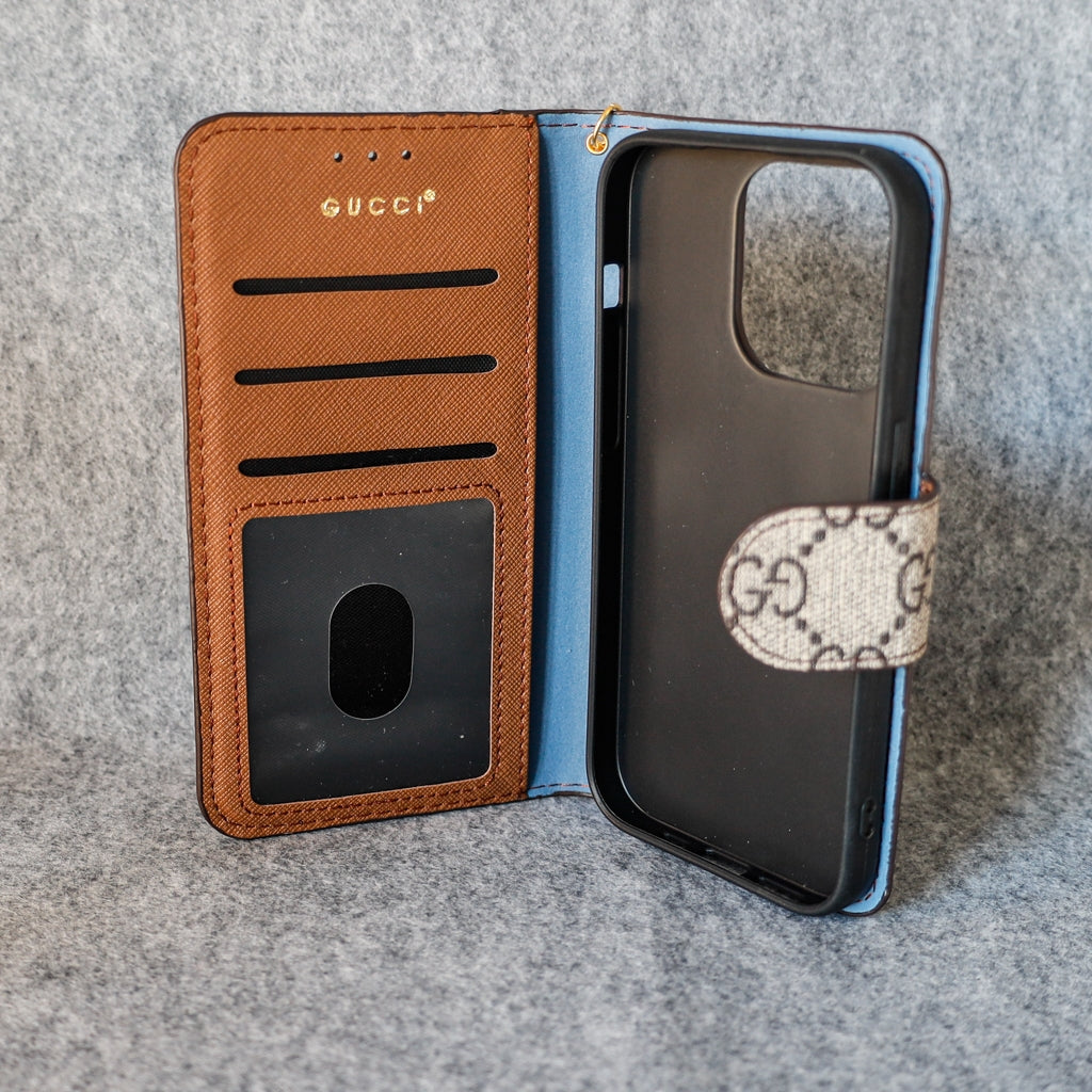 Gucci Phone Wallet Case 11 16 Pro Max Plus