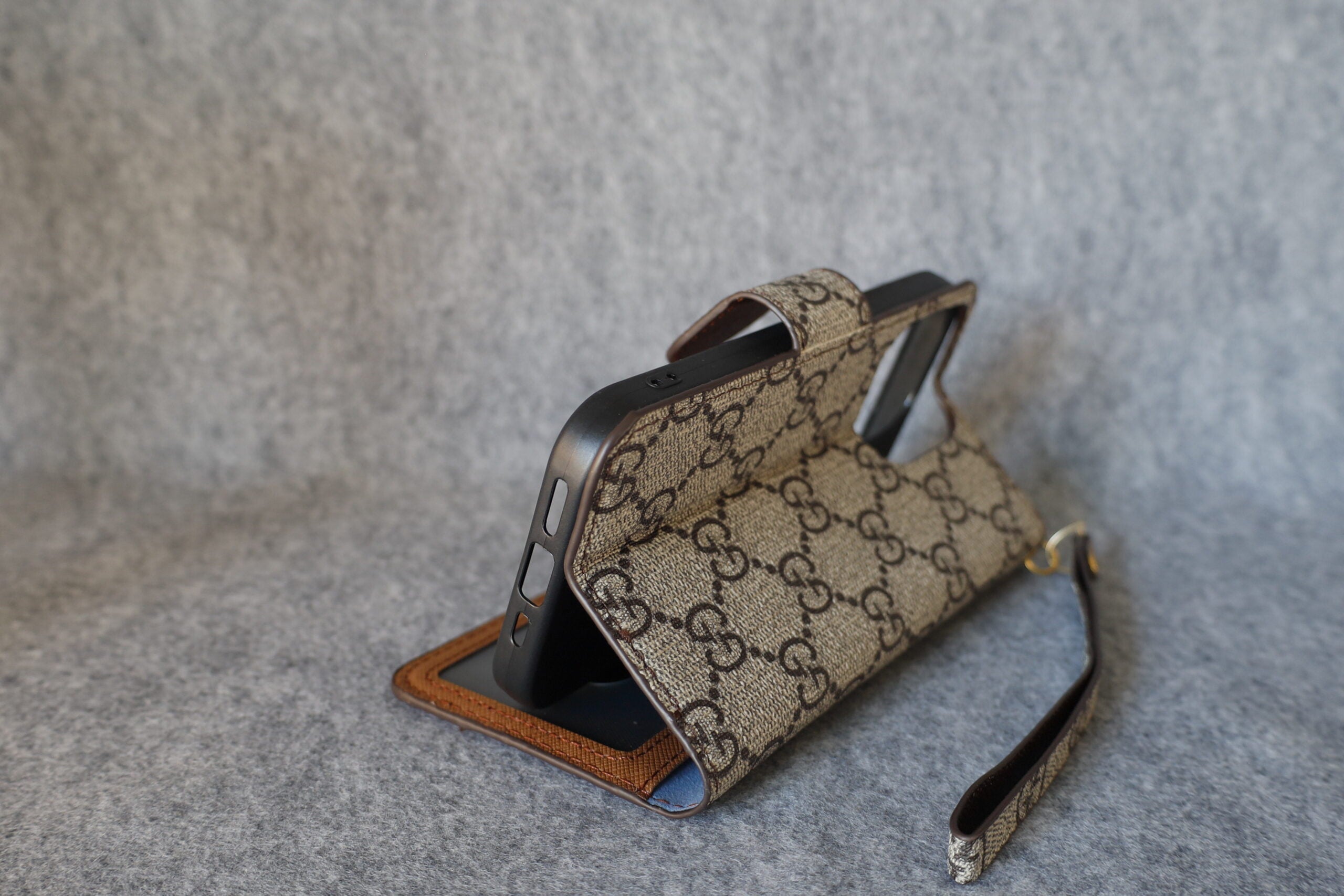 Gucci Phone Wallet Case 11 16 Pro Max Plus