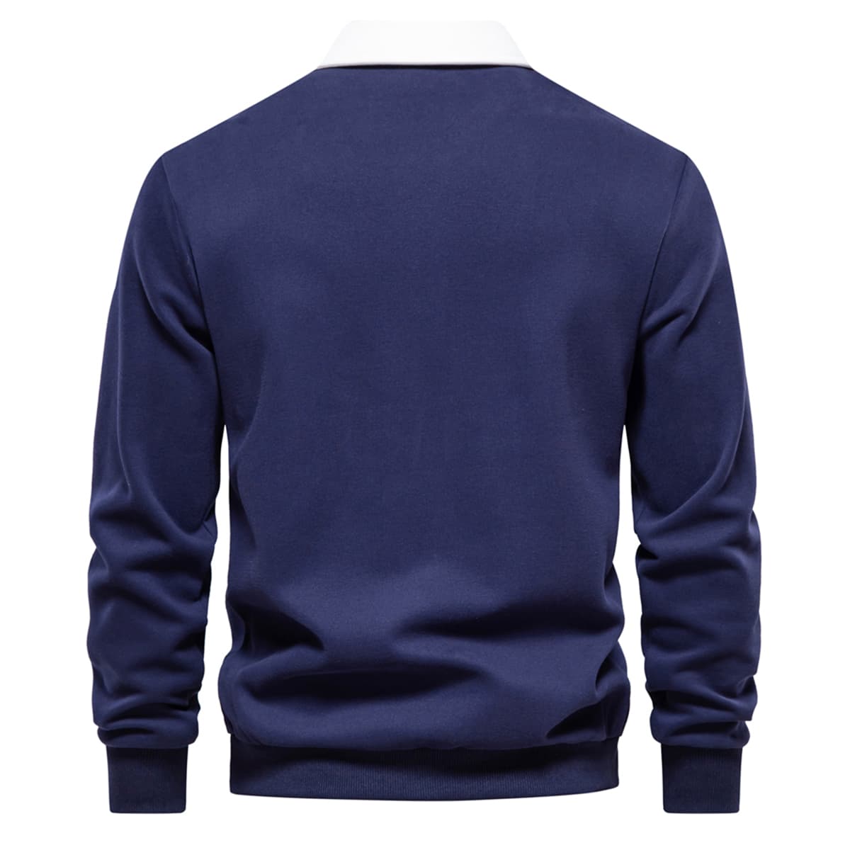 Men’s Polo Collar Sweatshirt