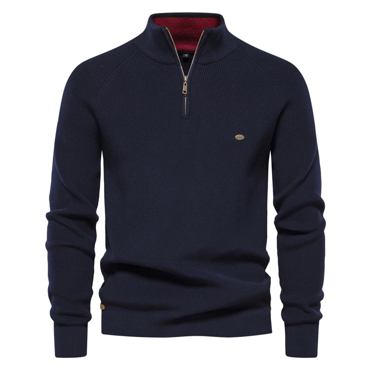 Men’s Classic Half-Zip Knit Sweater