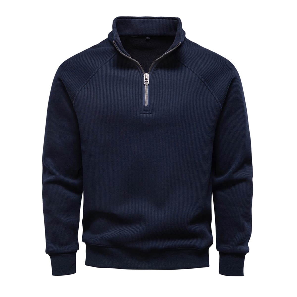 Men’s Half-Zip Stand Collar Sweatshirt