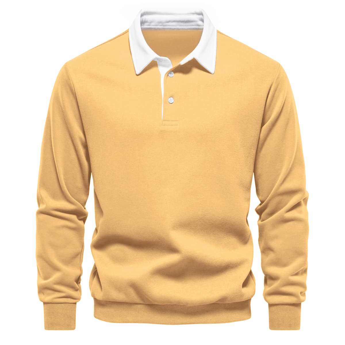 Men’s Polo Collar Sweatshirt