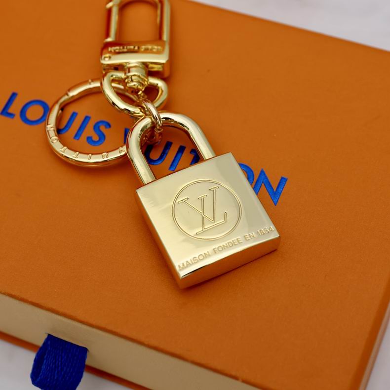 LV Bag Charm Key Chain Lock Design