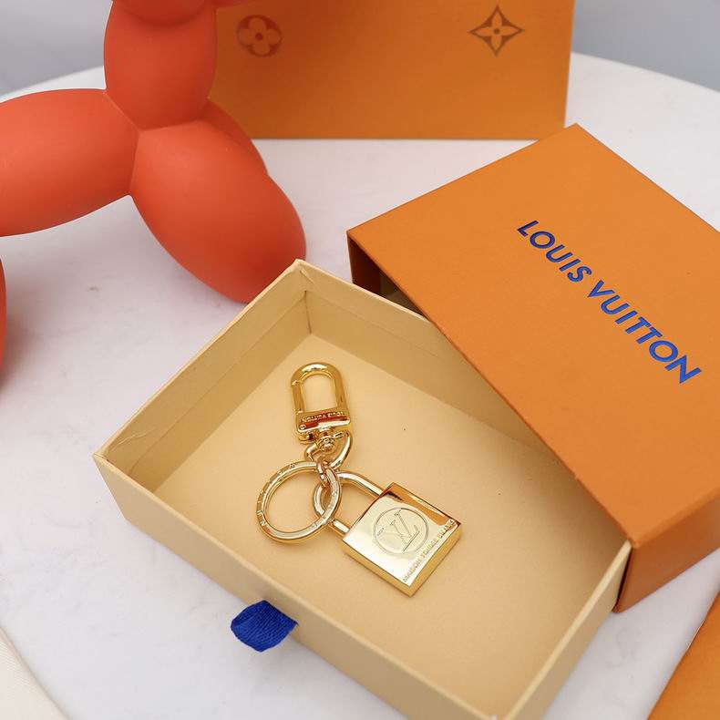 LV Bag Charm Key Chain Lock Design