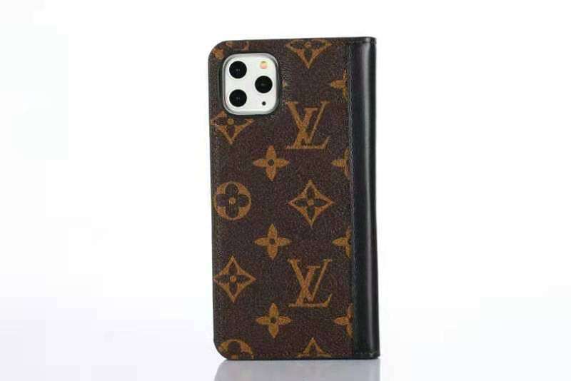 LV iPhone Wallet Case Accent Color Edge