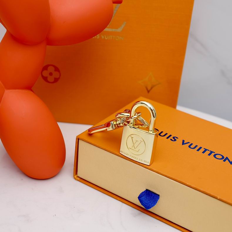 LV Bag Charm Key Chain Lock Design