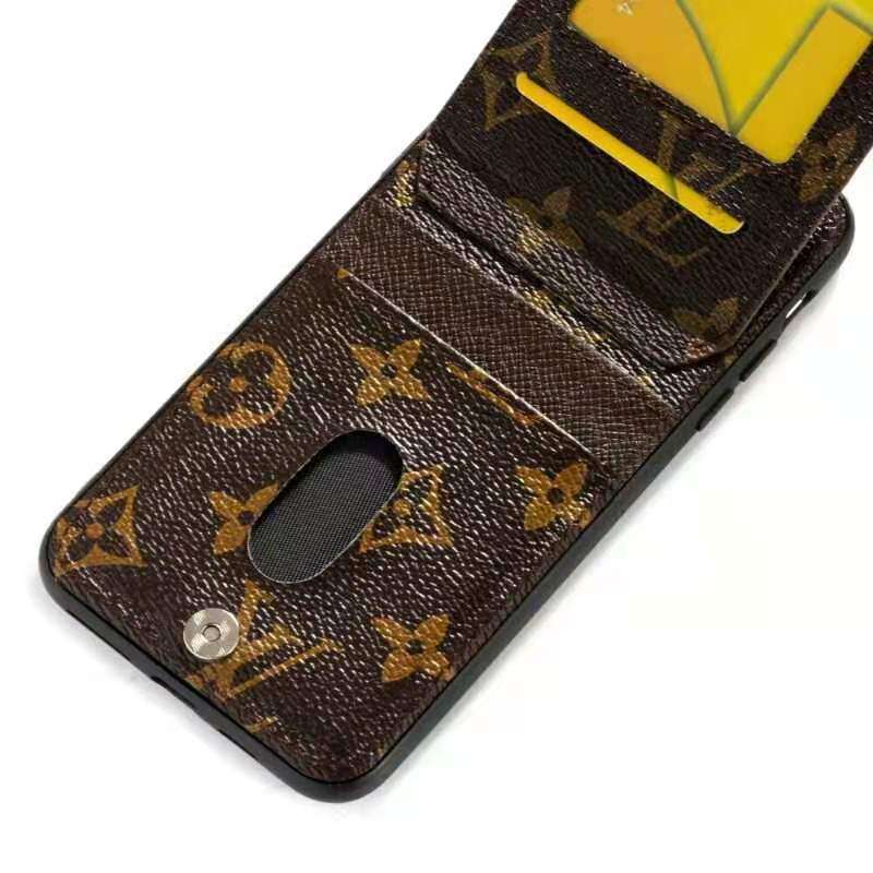 LV Card Case Folding Wallet Style iPhone X 16 Series