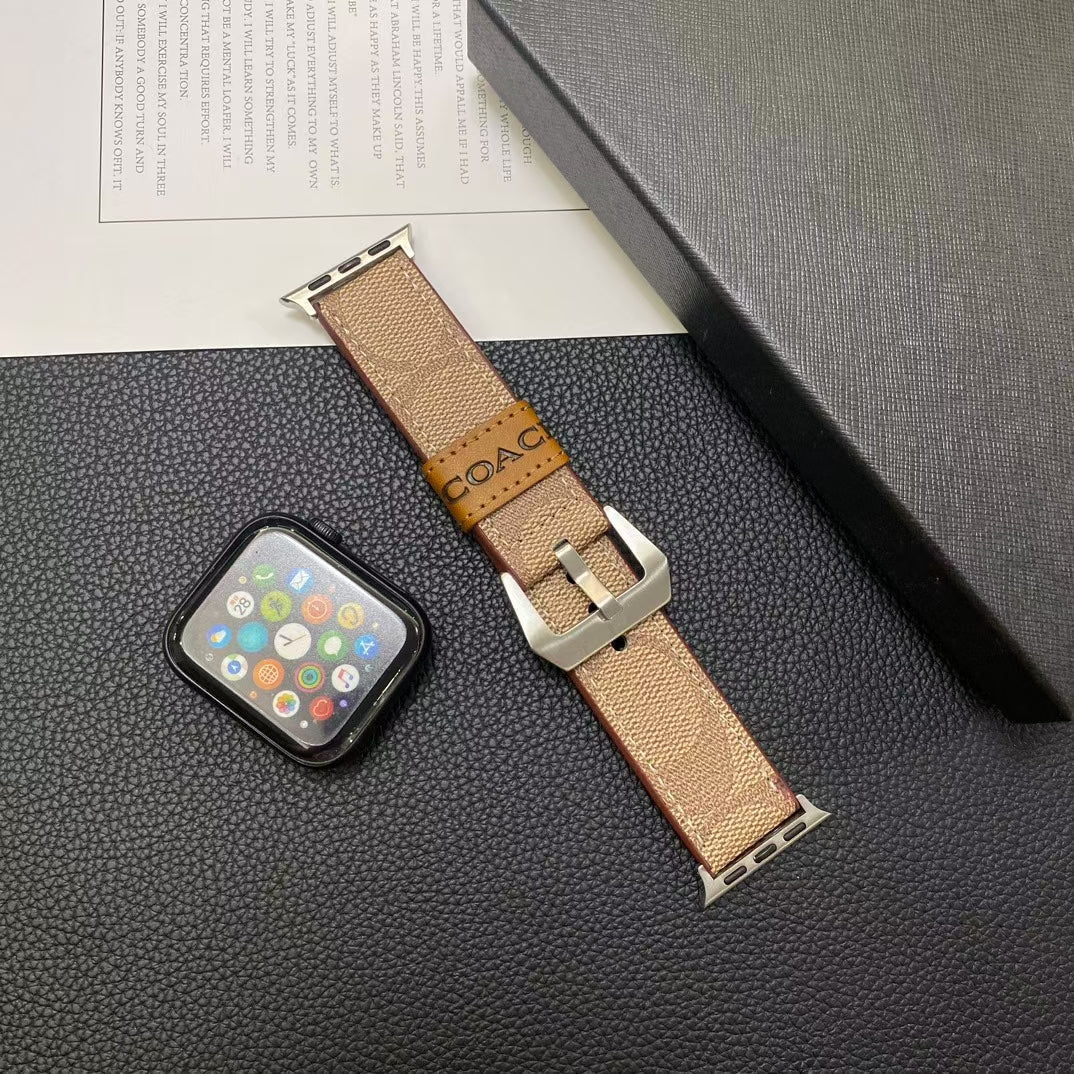Coach Apple Watch Strap Band Classic Leather
