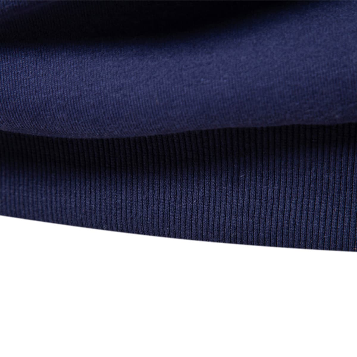 Men’s Long Sleeve Polo Collar Sweatshirt