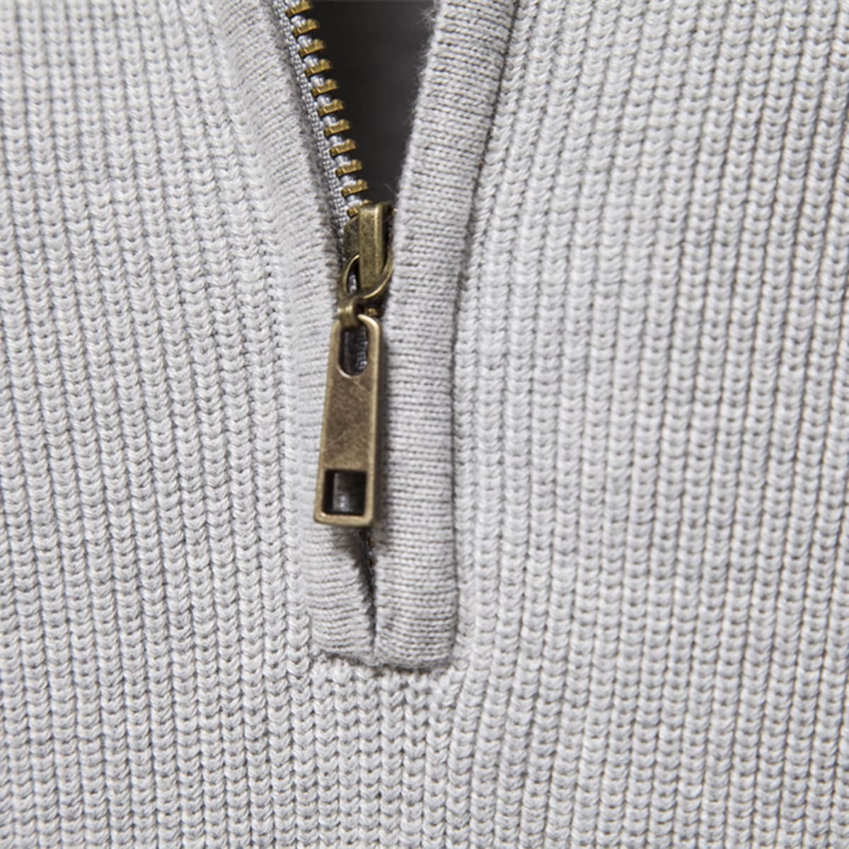 Men’s Classic Half-Zip Knit Sweater