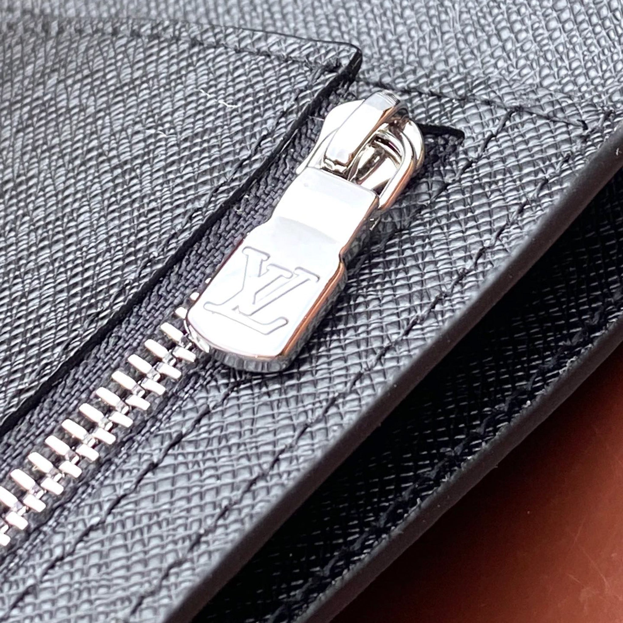 LV Black Monogram Wallet Trifold