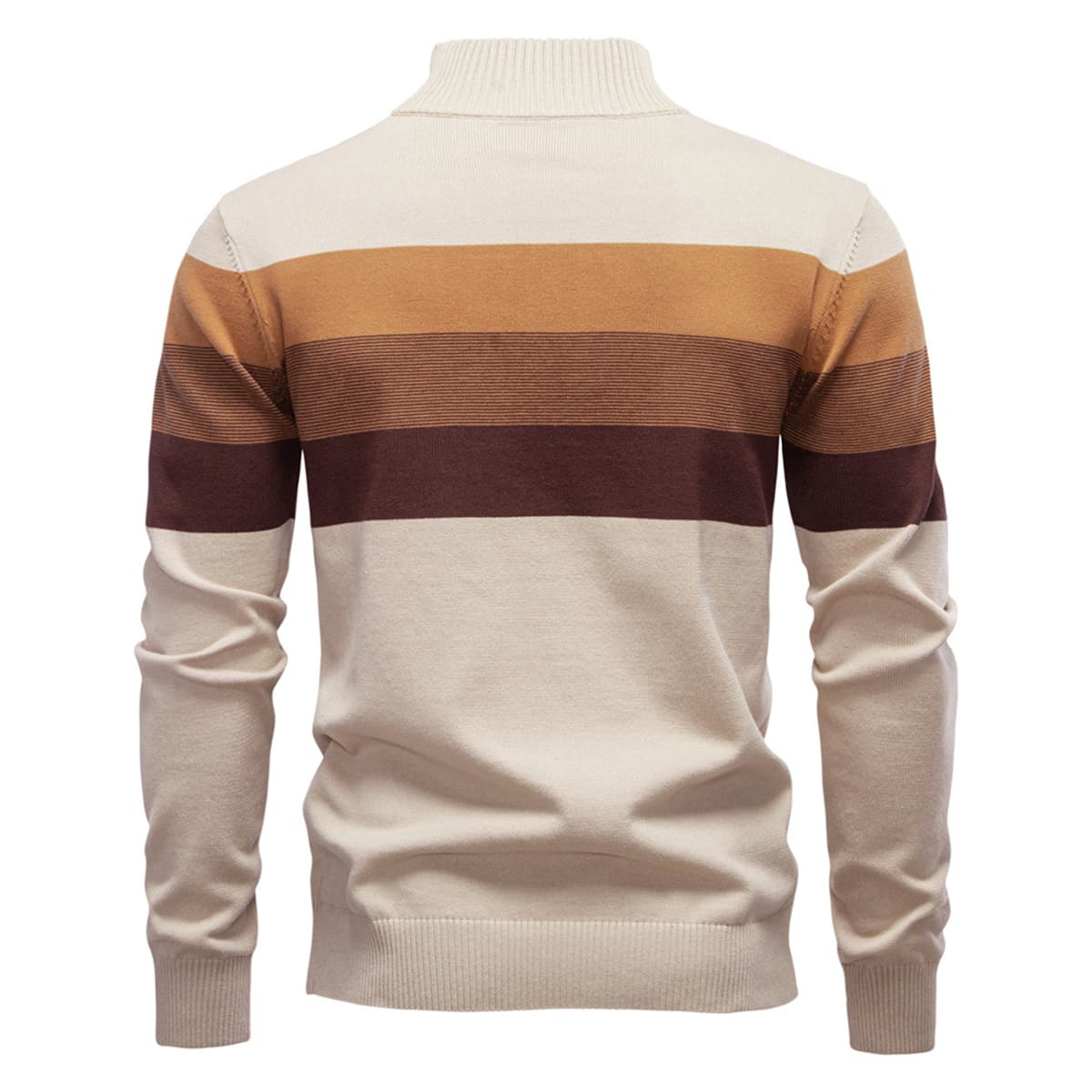 Men’s Classic Colorblock Half-Zip Sweater