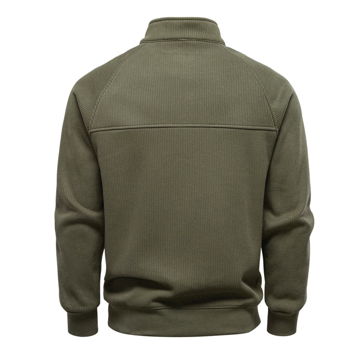 Men’s Half-Zip Stand Collar Sweatshirt