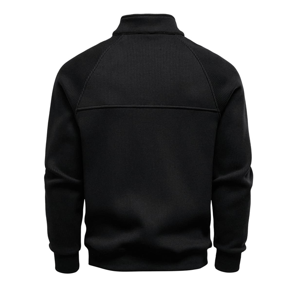 Men’s Half-Zip Stand Collar Sweatshirt