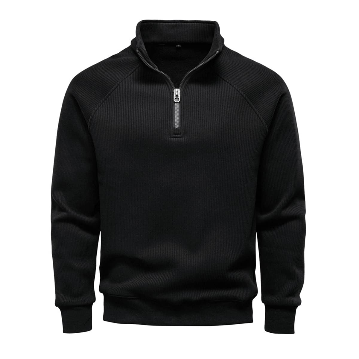 Men’s Half-Zip Stand Collar Sweatshirt