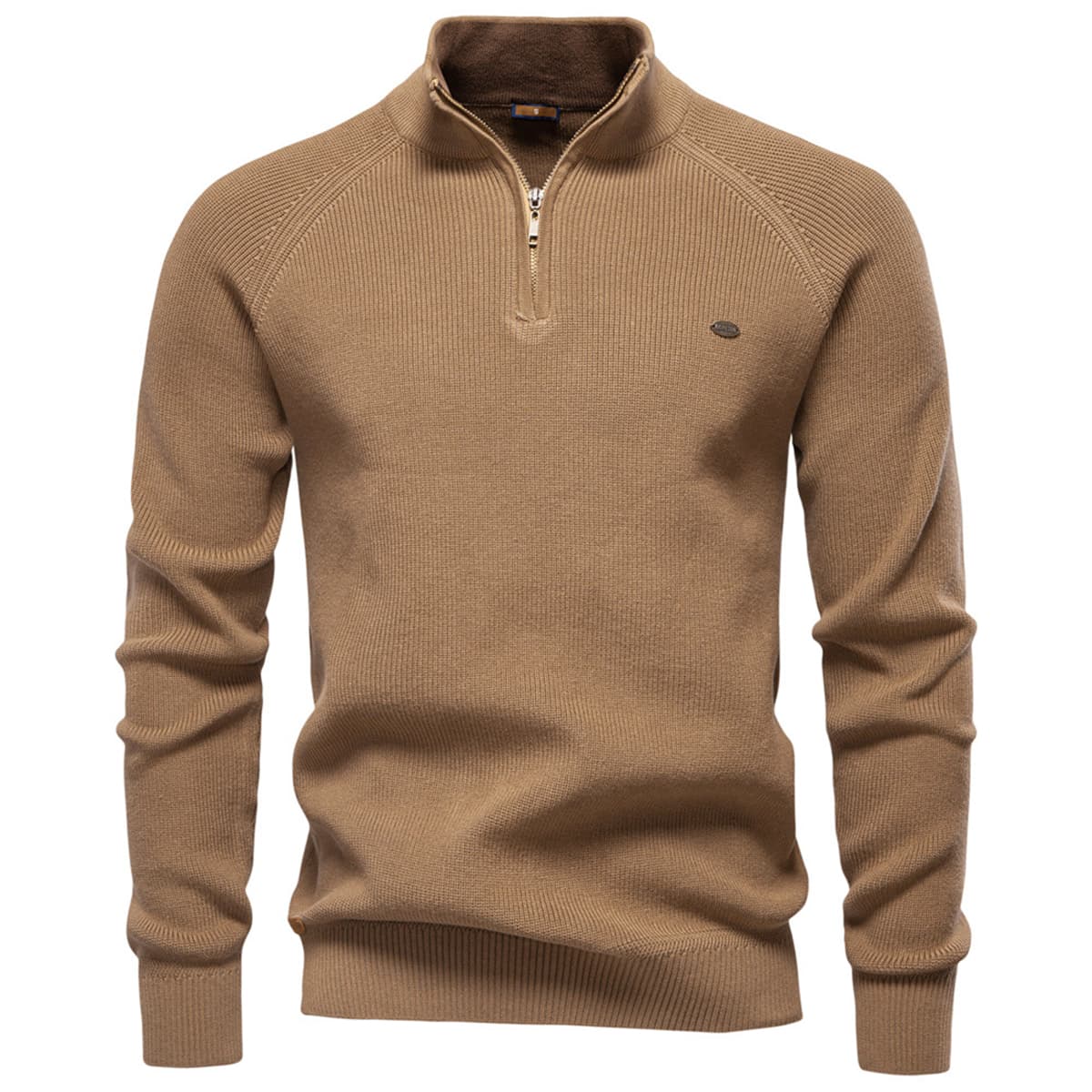 Men’s Classic Half-Zip Knit Sweater