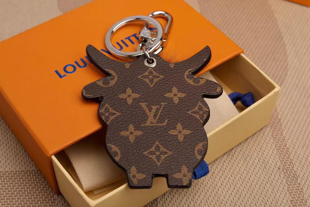 LV Cow KeyChain Bag Charm
