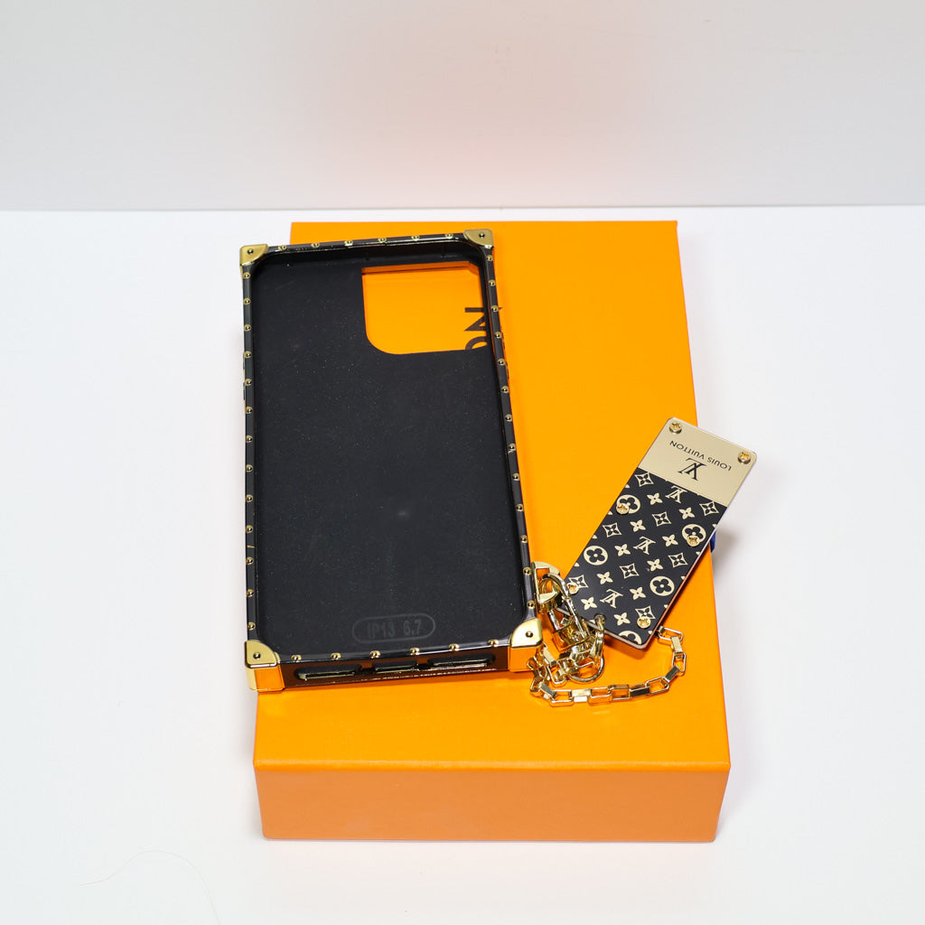 Reverse Monogram LV Eye Trunk iPhone Case