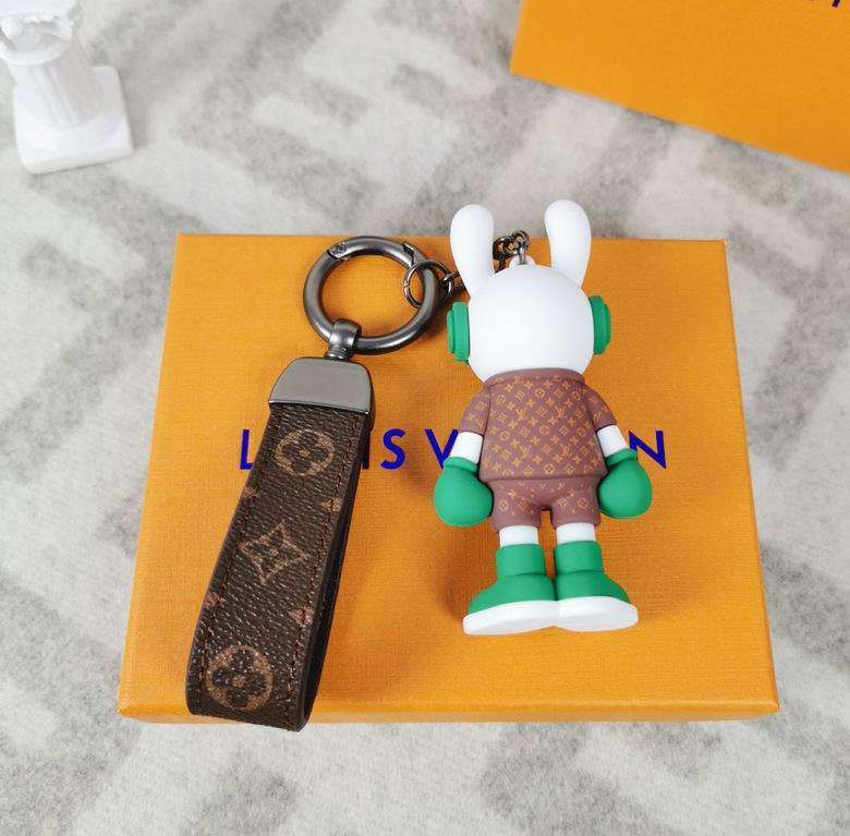 Louis Vuitton Bag Charm Keychain DJ Bunny Boxer