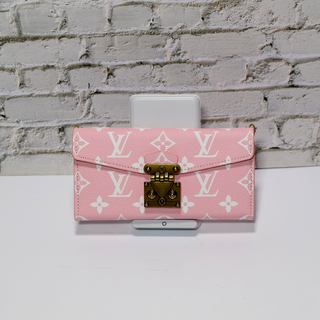 Louis Vuitton iPhone Case Pink Monogram for 17/Pro/Pro Max/ Air