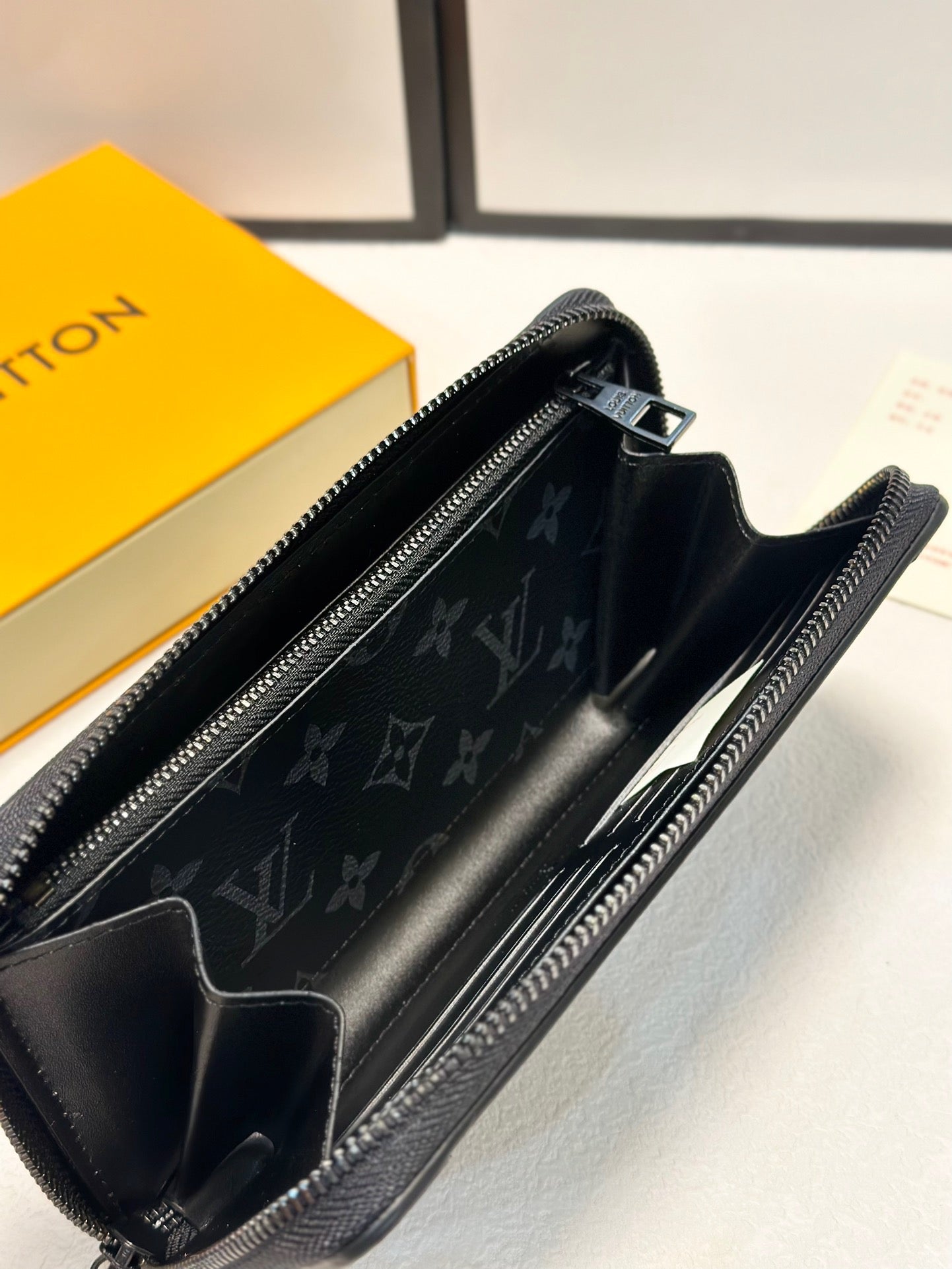 LV Zippy Wallet Black Monogram