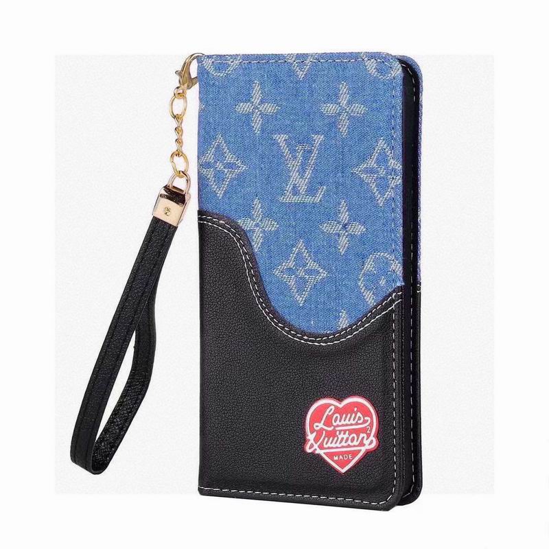 LV Wallet Case iPhone 16 Pro Max Plus 11 12 13 14 15
