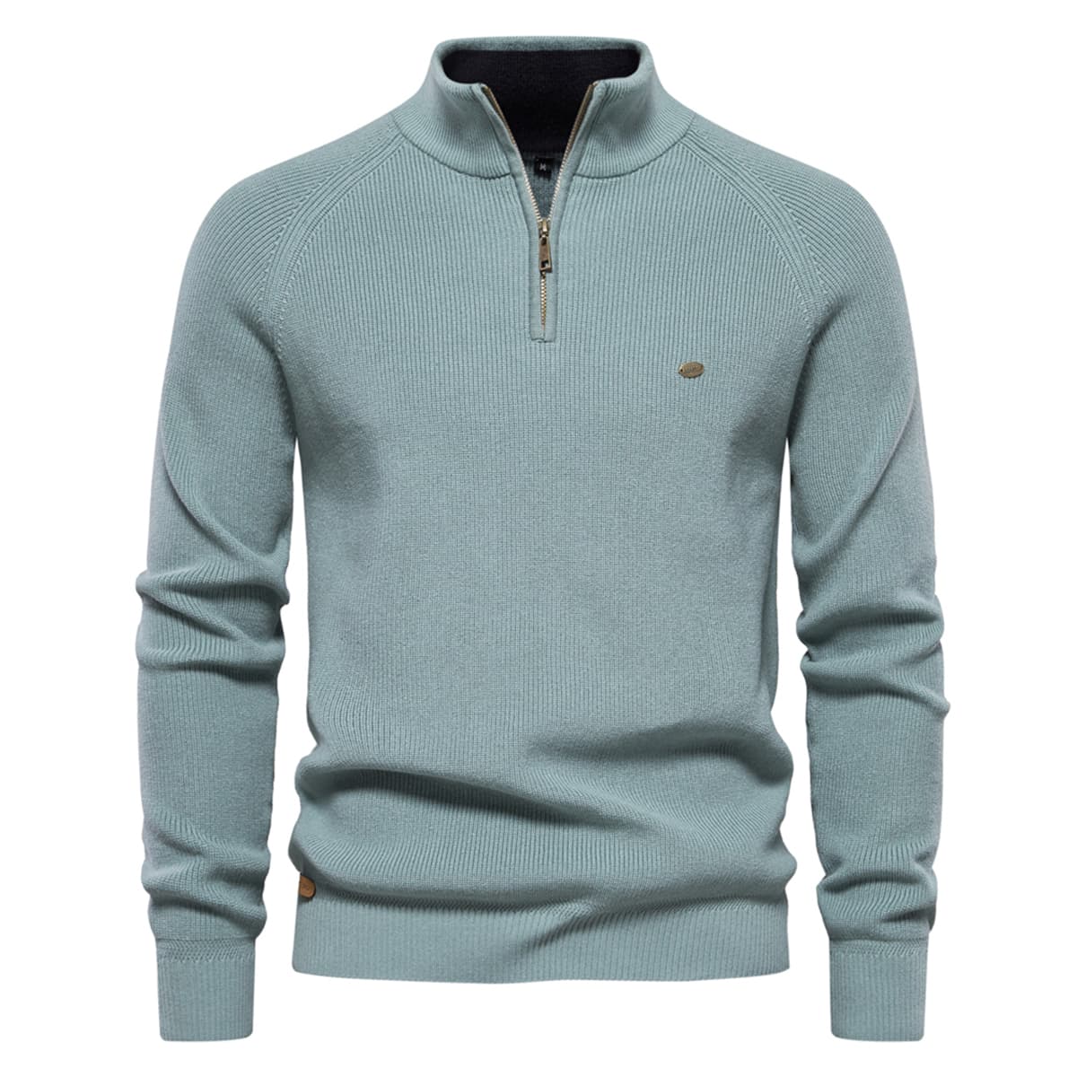 Men’s Classic Half-Zip Knit Sweater