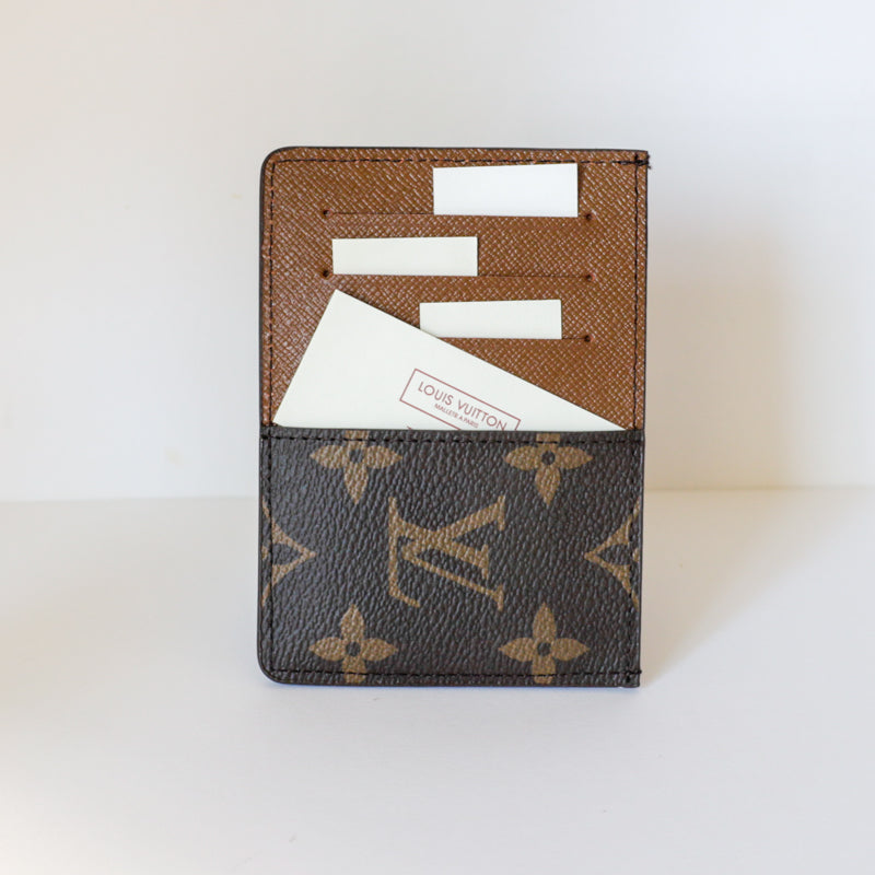 LV Credit Card Holder Brown Monogram