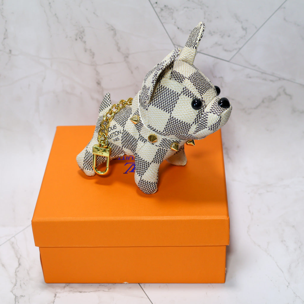 Louis Vuitton French Bulldog Keychain