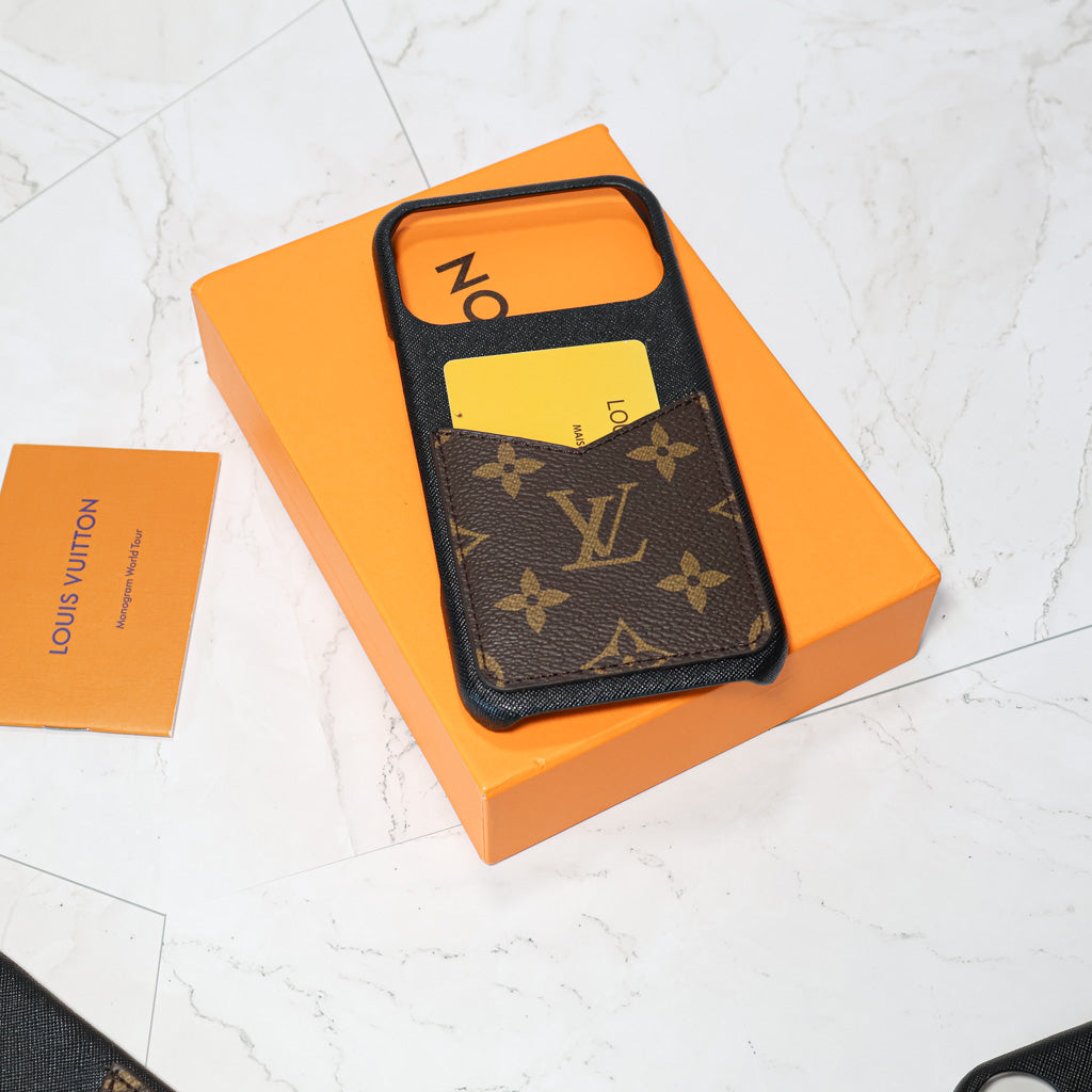 Louis Vuitton Case Card Holder iPhone 1217 Pro Max Plus