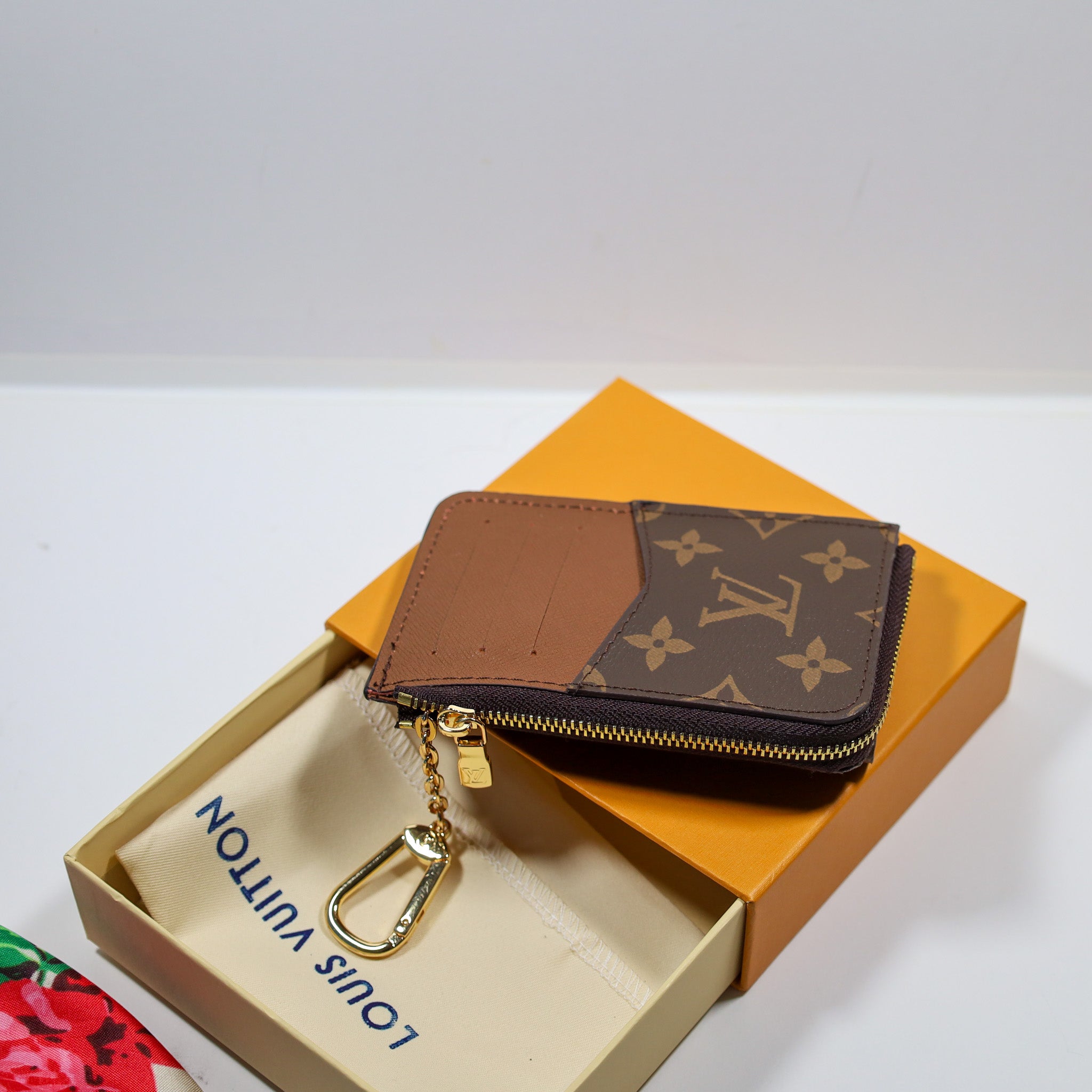 Card Holder Recto Verso LV Style