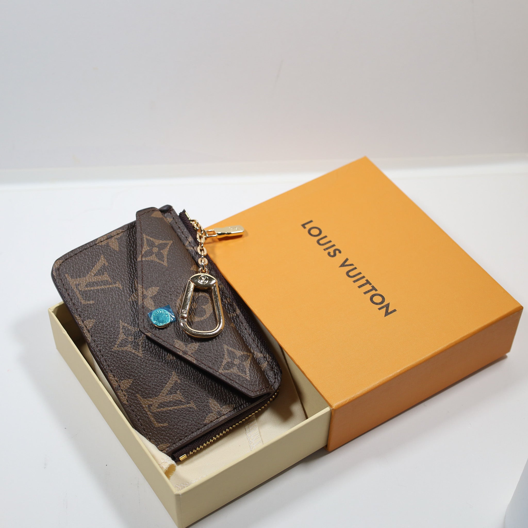 Card Holder Recto Verso LV Style