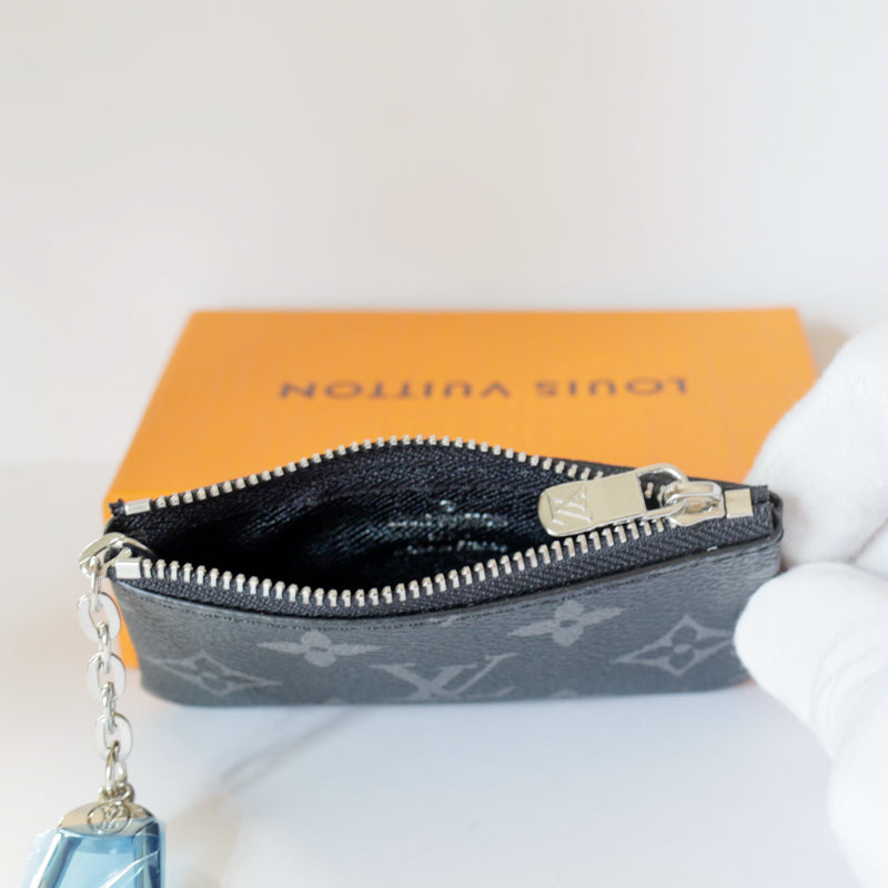 Louis Vuitton Black Monogram Key Pouch