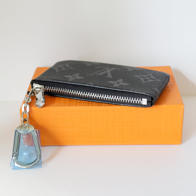 Louis Vuitton Black Monogram Key Pouch