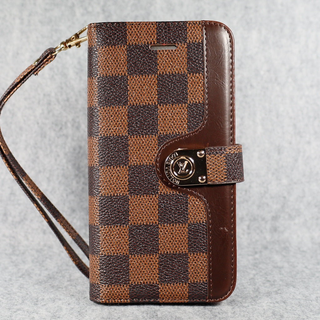 LV Folio Wallet Phone Case Samsung Galaxy S/Note