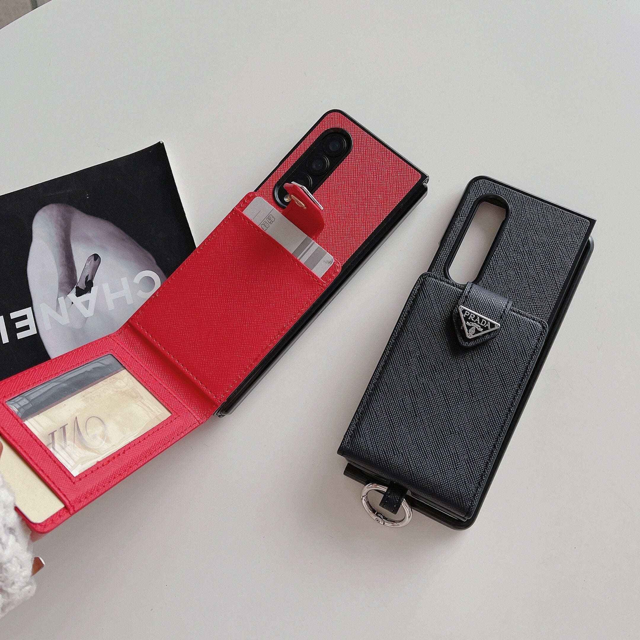 Prada Crossbody Wallet Case Samsung Z Fold