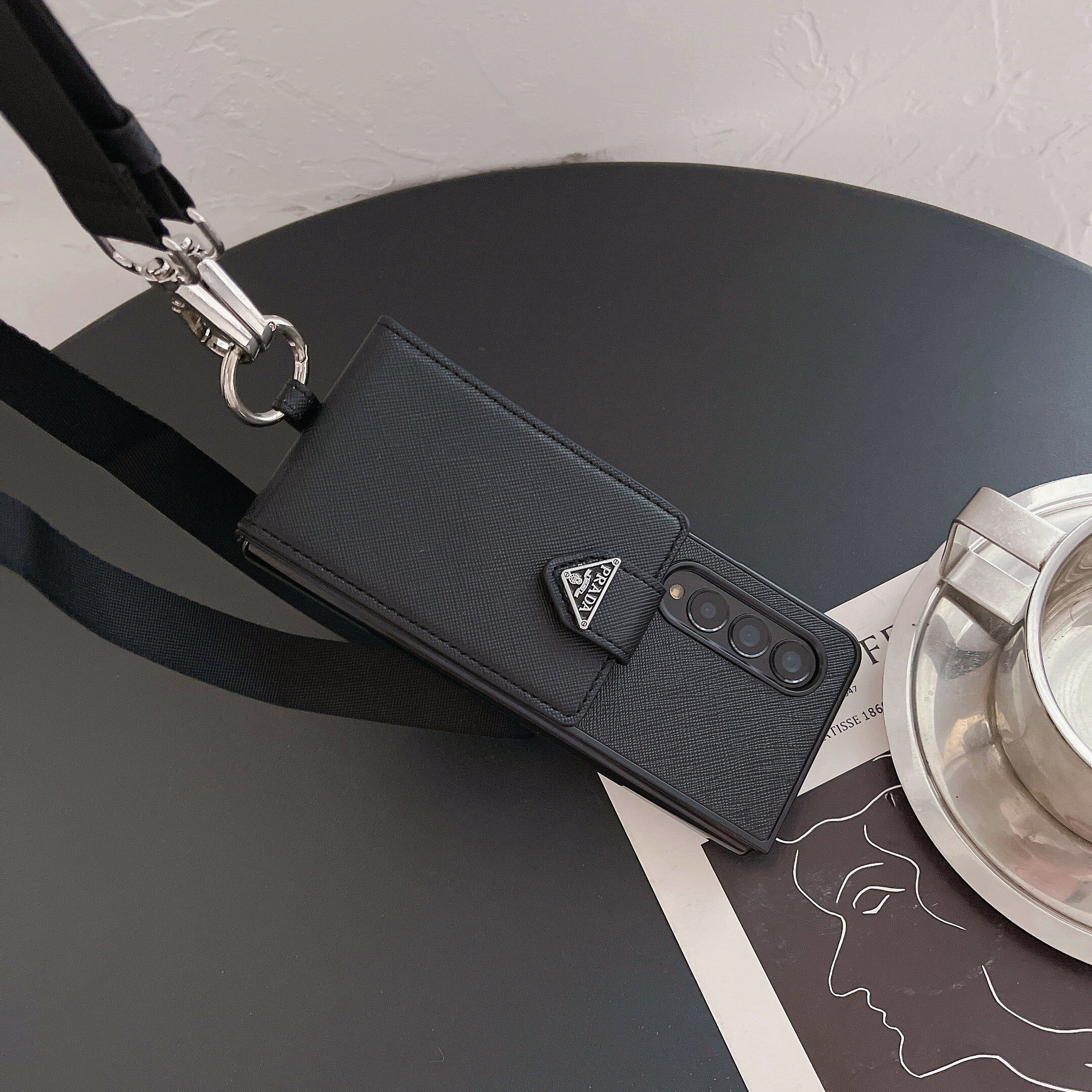 Prada Crossbody Wallet Case Samsung Z Fold