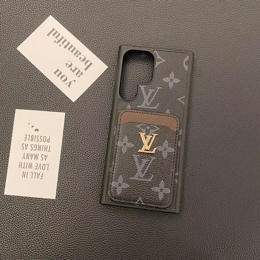Louis Vuitton Phone Case Samsung S2226 Plus Ultra Card Slot